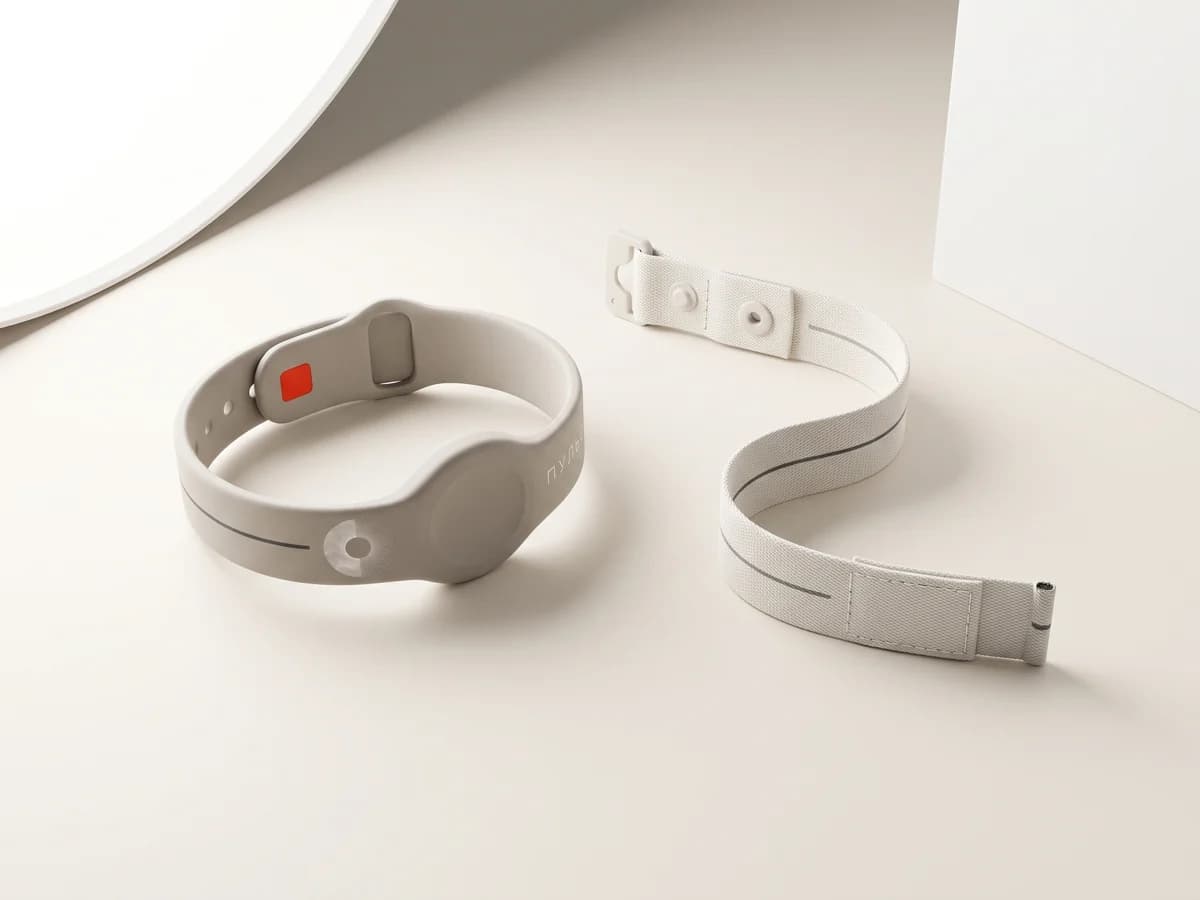 Силиконовый NFC-браслет с печатью на запястье